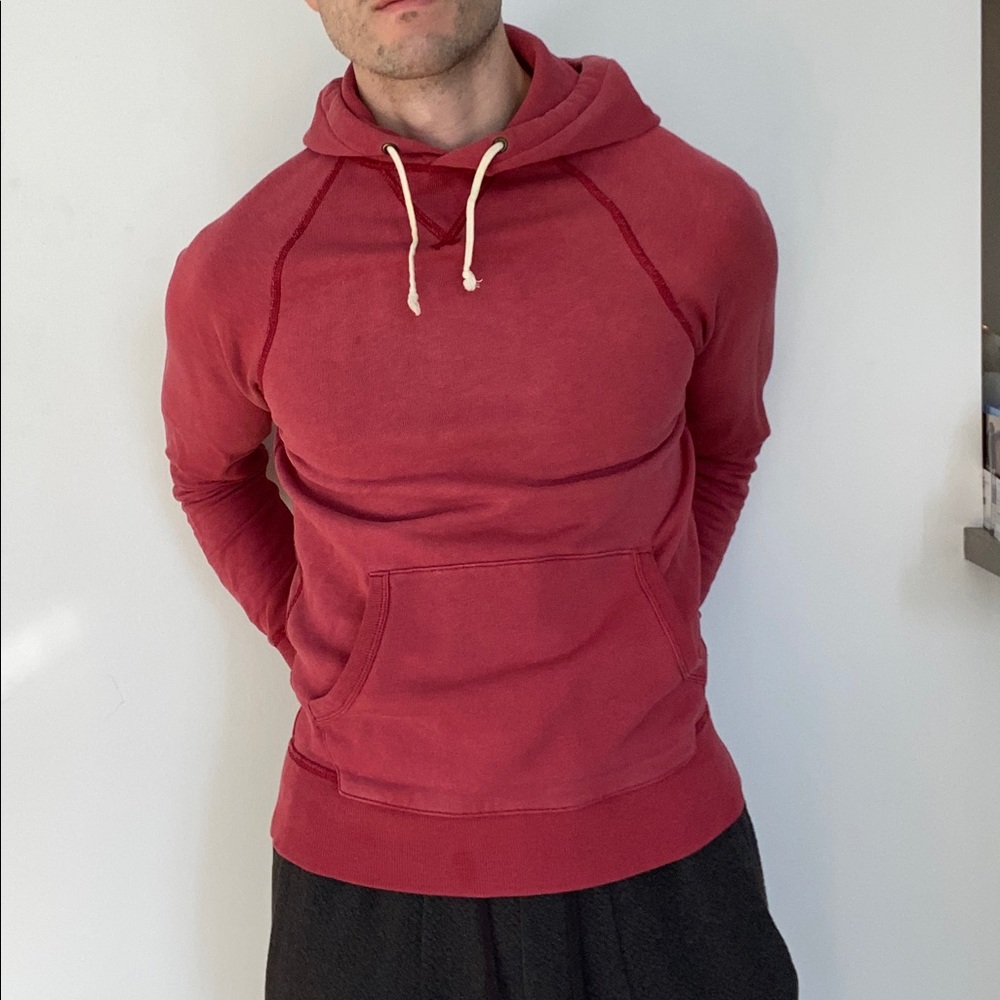 J Crew Men’s Pink Hoodie